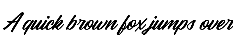 Preview of Hatsch Script Regular font