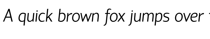 Preview of Hattori Hanzo Light Italic font