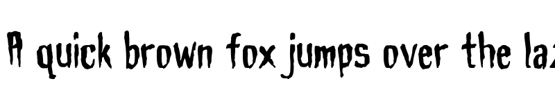 Preview of Haunt AOE Regular font