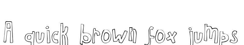 Preview of Havent Slept in Two Days Regular font