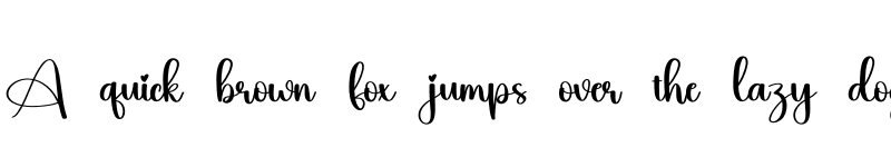 Preview of Hawaii Regular font