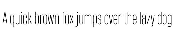 Preview of Heading Now Trial 32 Light font