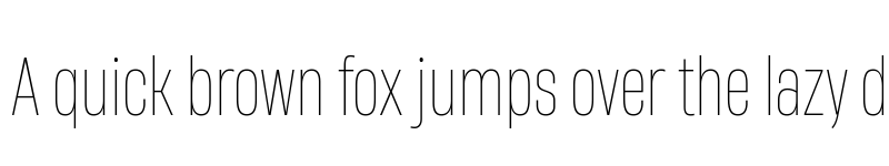 Preview of Heading Now Trial 41 Thin font