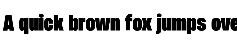 Preview of Heading Now Trial 58 Heavy font