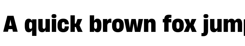 Preview of Heading Now Trial 66 Bold font