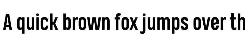 Preview of Heading Pro Trial Bold font