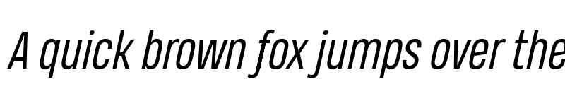 Preview of Heading Pro Trial Book Italic font