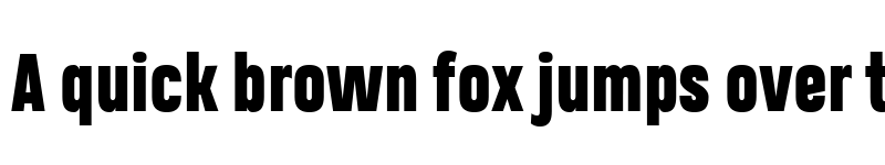 Preview of Heading Pro Trial Heavy font