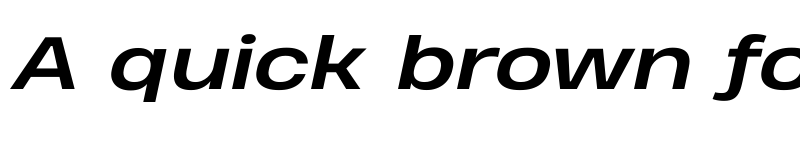 Preview of Heading Pro Wide Trial Bold Italic font