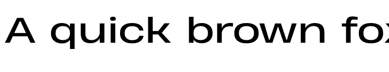 Preview of Heading Pro Wide Trial Regular font