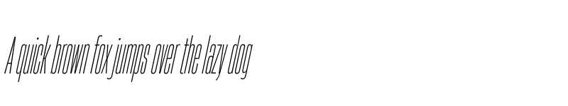 Preview of HeadingNow Trial 02 Light Italic font