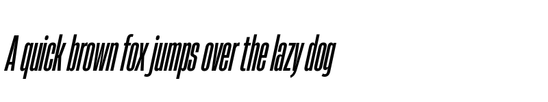 Preview of HeadingNow Trial 15 Medium Italic font