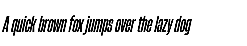 Preview of HeadingNow Trial 25 Medium Italic font