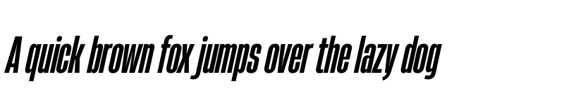 Preview of HeadingNow Trial 26 Bold Italic font