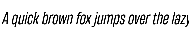 Preview of HeadingNow Trial 44 Regular Italic font