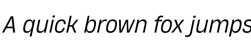 Preview of HeadingNow Trial 63 Book Italic font