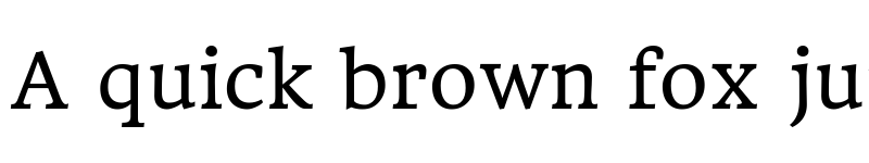 Preview of HeadlandOne Regular font