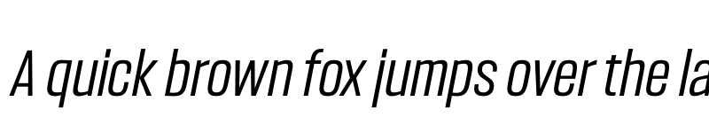 Preview of Headlines Regular Italic font