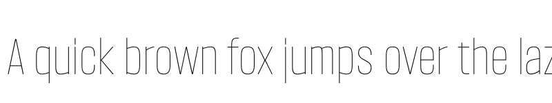 Preview of Headlines Thin font