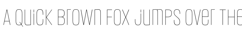 Preview of Headlines Uni B Thin Trial font