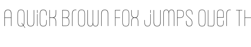 Preview of Headlines Uni C Thin Trial font