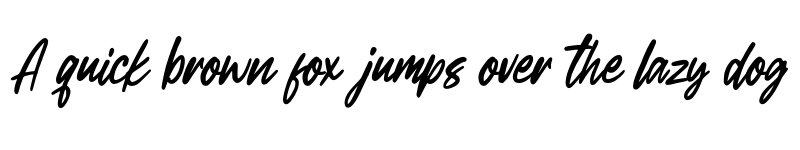 Preview of Headmista Script Regular font