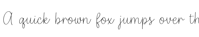 Preview of Headstay Regular font