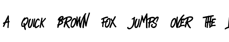 Preview of Heady Rough Regular font