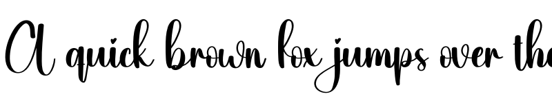 Preview of Hear Regular font