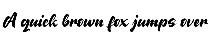 Preview of Heart Blues Regular font