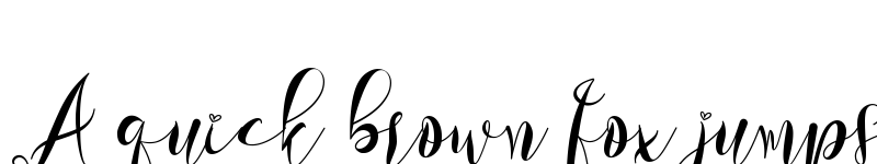 Preview of Heart Mother Regular font