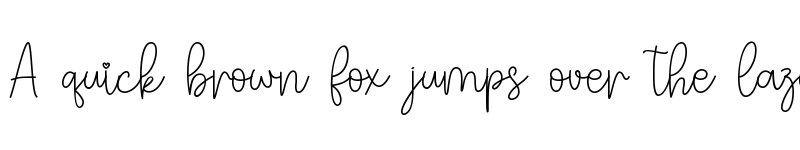 Preview of Heartin - Personal Use Regular font