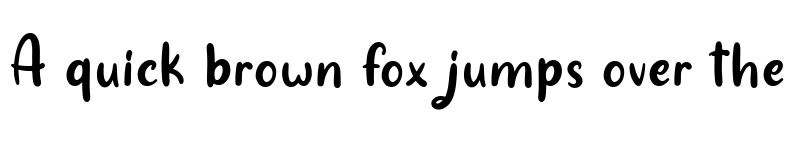 Preview of Hearty Chintya - Personal Use Regular font