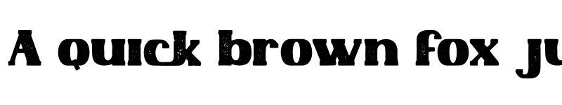 Preview of Heathfield Rough font