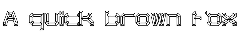 Preview of Heavy Bevel (BRK) Regular font