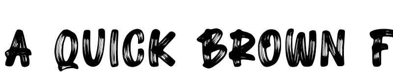 Preview of Heavy Brush Demo Regular font