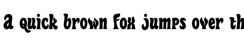 Preview of Heavy Heap Regular font