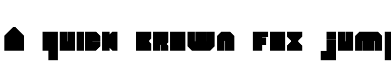 Preview of heavyLOUDedge Bold font