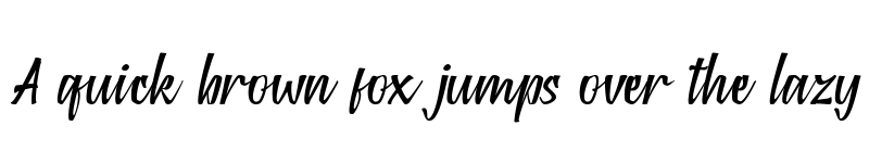 Preview of Heazan Regular font