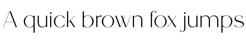 Preview of Hebe Regular font