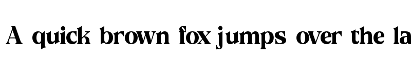 Preview of Hedgier Regular font