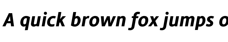 Preview of Hedley New Bold Italic font