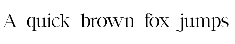 Preview of Hegemonic Regular font