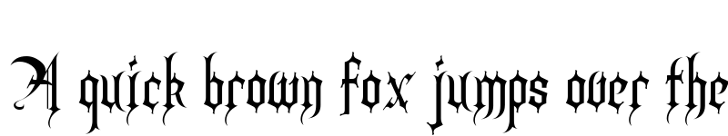 Preview of Heidorn Hill Regular font