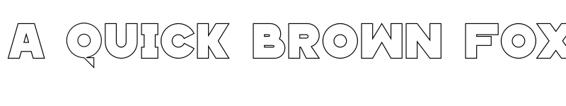 Preview of HEINAN Outline font