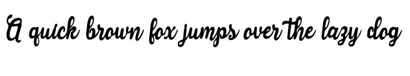 Preview of Helatesa Script Regular font