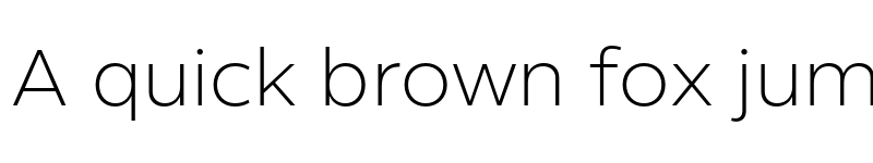 Preview of Helios Antique Light font