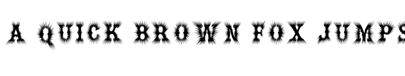 Preview of Hell Bar Regular font