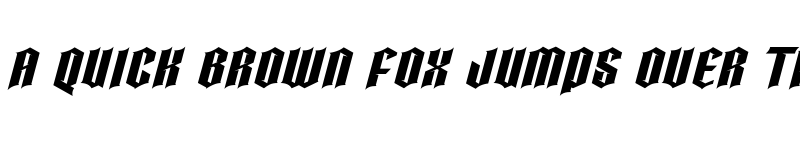 Preview of HELLFIRE Regular font