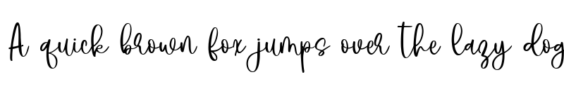 Preview of Hello Angela Regular font